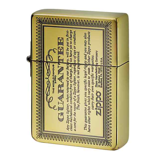 Zippo ジッポライター 1935レプリカ ギャランティー柄 保証書 ブラス GUARANTEE No.1935 1201S664 プレゼント 贈り物 男性 かっこいいの通販は