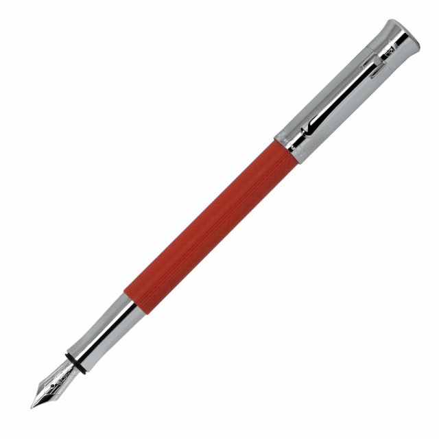 グラフ・フォン・ファーバーカステル Faber Castell ギロシェ INDIA RED インディアレッド 万年筆 即日 送料無料