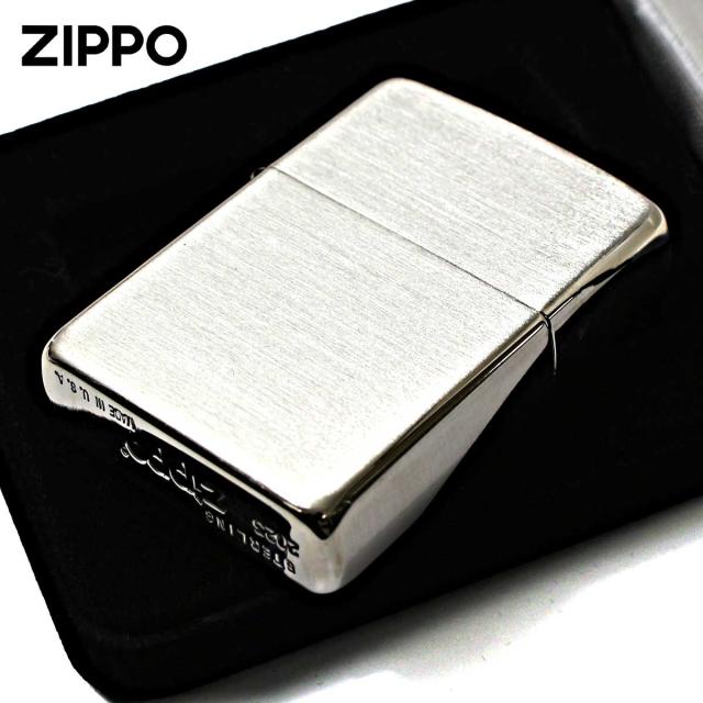 Zippo ジッポライター 純銀 スターリングシルバー 925 Sterling Silver サテーナ つや消し 無地 No.13 YMEX_3