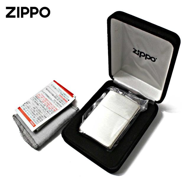 Zippo ジッポライター 純銀 スターリングシルバー 925 Sterling Silver サテーナ つや消し 無地 No.13 YMEX_4