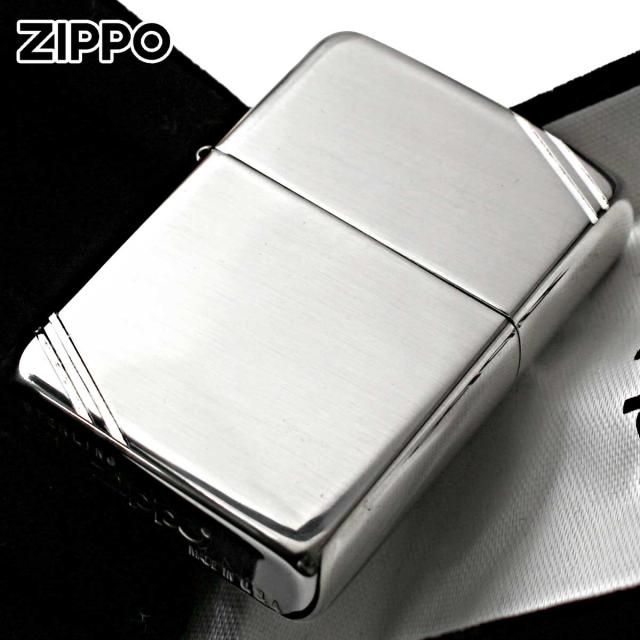 Zippo ジッポライター 純銀 スターリングシルバー 925 Sterling Silver 1937レプリカ フラットトップ ビンテージ ポリッシュ No.14 YMEX