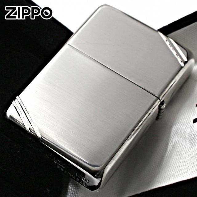 Zippo ジッポライター 純銀 スターリングシルバー 925 Sterling Silver 1937レプリカ フラットトップ ビンテージ ポリッシュ No.14 YMEX_1