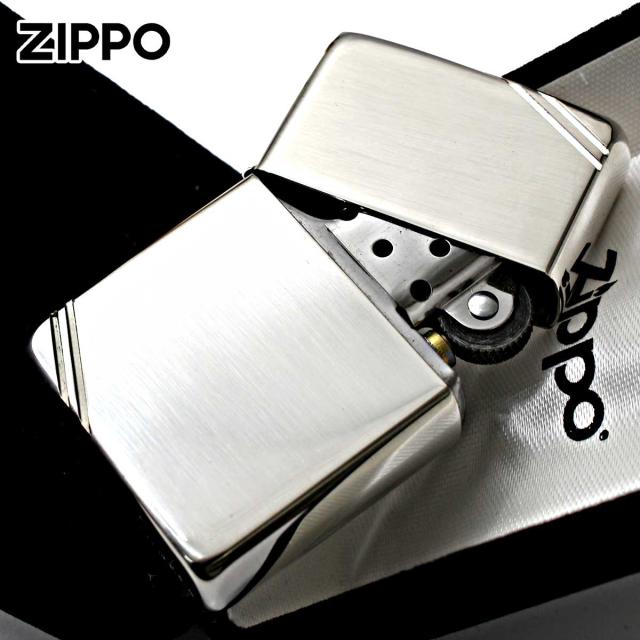 Zippo ジッポライター 純銀 スターリングシルバー 925 Sterling Silver 1937レプリカ フラットトップ ビンテージ ポリッシュ No.14 YMEX_2