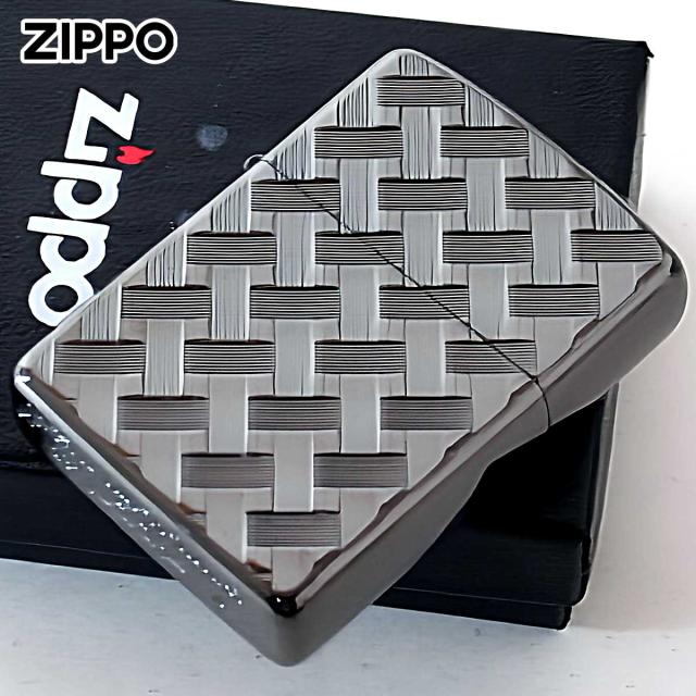 Zippo ジッポライター アーマー ワイヤーメッシュ ブラックニッケル ARMOR WIRE MESCH 2 B メール便専用商品