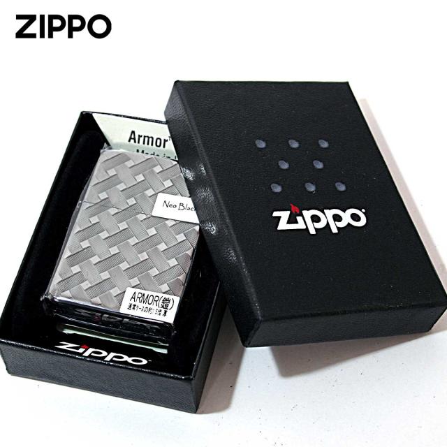 Zippo ジッポライター アーマー ワイヤーメッシュ ブラックニッケル ARMOR WIRE MESCH 2 B メール便専用商品_4