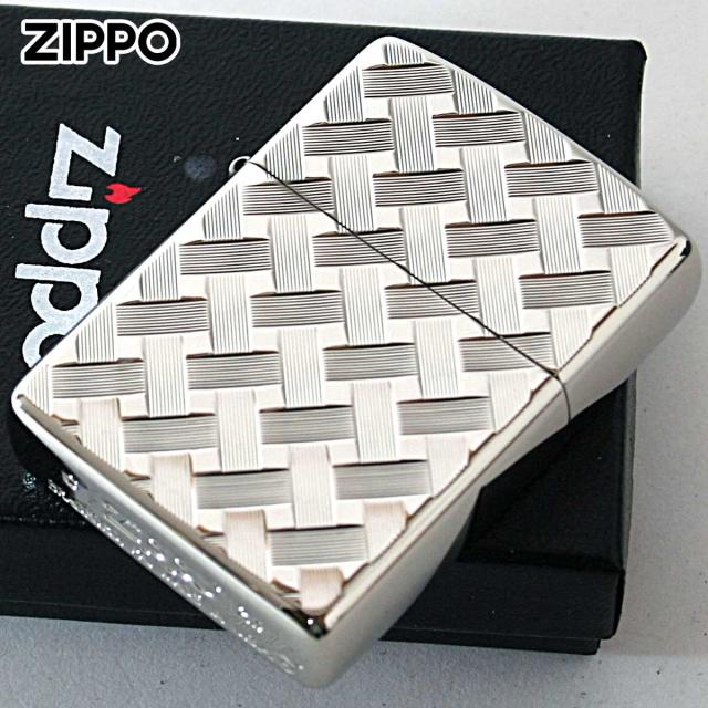 Zippo ジッポライター アーマー ワイヤーメッシュ ホワイトニッケル ARMOR WIRE MESCH 2 C メール便専用商品