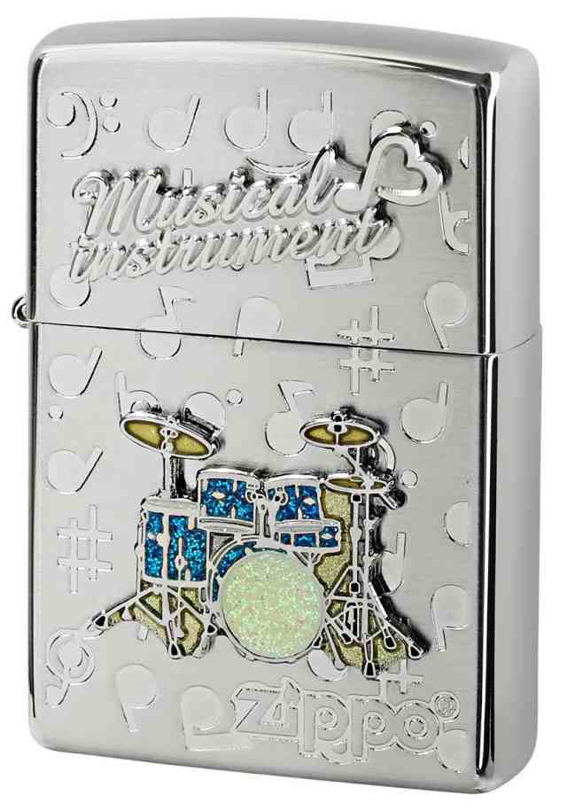 Zippo ジッポライター Musical instrumet 楽器 WNS-ドラム メール便可