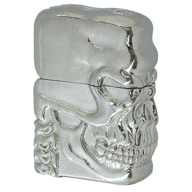Zippo ジッポライター スカル Skull 骸骨 フルメタルジャケット スペシャル スカル ホワイトニッケル SPECIAL SKULL Full Metral Jacket WNB プレゼント 贈り物 男性 かっこいい 重厚 高級の通販は 11,858円