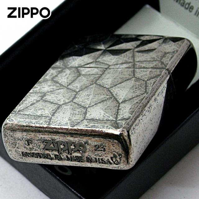 Zippo ジッポライター アーマー 隕石 ネオ メテオ ブラックニッケル バレル加工 BNB メール便専用商品_3