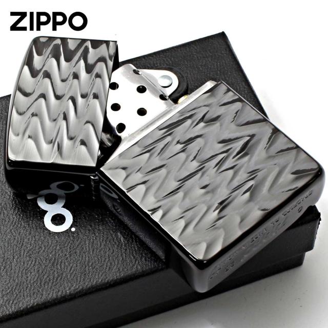 Zippo ジッポライター アーマー 彫刻 RIP 模様 両面加工 チタニュームコーティング ブラック 62TIBK-RIP メール便専用商品_2