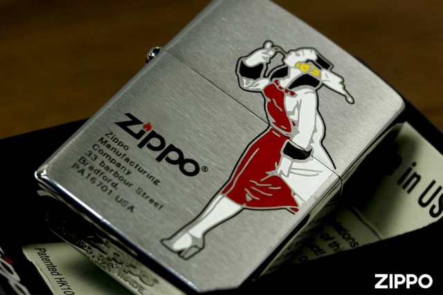 Zippo ジッポライター ウインディ ウインドプルーフ レディ オールドデザイン レッド WINDY DESIGN 200-WINDYRED プレゼント 贈り物 男性