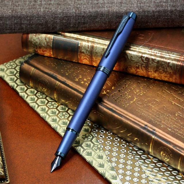 パーカー PARKER IM MONOCHROME モノクローム ブルーBLT 万年筆 2173277 即日 名入れ可 送料無料の通販は