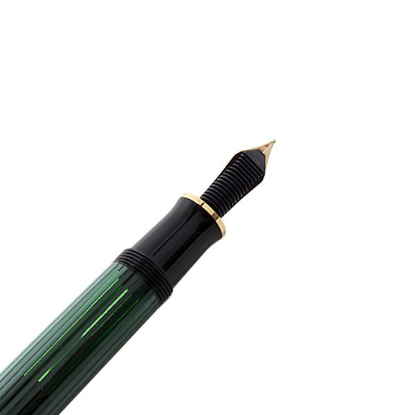 ペリカン Pelikan スーベレーン M600 グリーン縞 万年筆 即日 名入れ可 送料無料