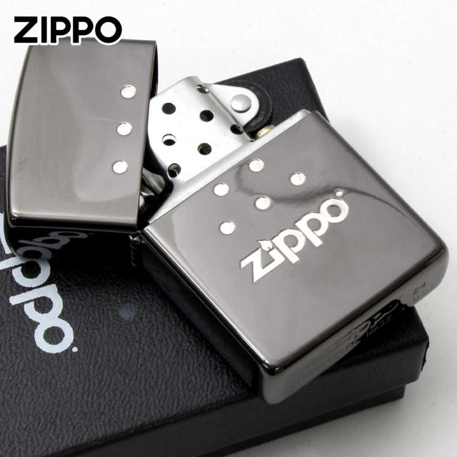 Zippo ジッポライター ZIPPO パッケージデザイン 両面加工 ブラックニッケル 200 メール便専用商品_2