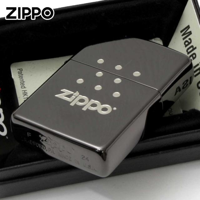 Zippo ジッポライター ZIPPO パッケージデザイン 両面加工 ブラックニッケル 200 メール便専用商品_3