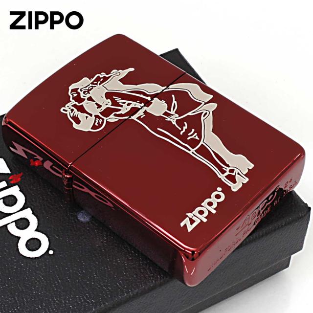 Zippo ジッポライター クラシカル ウインディ Windy レッド RDイオン メール便専用商品