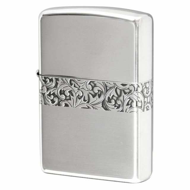 Zippo ジッポライター アラベスク 唐草 ライン 銀イブシ Classic Arabesque CLA-F プレゼント 贈り物 男性 女性 シンプル メール便可