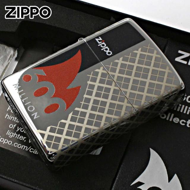 Zippo ジッポライター 限定20,000個 総生産数6億個記念 Zippo 鏡面 ポリッシュ シリアル番号 49272 メール便専用商品