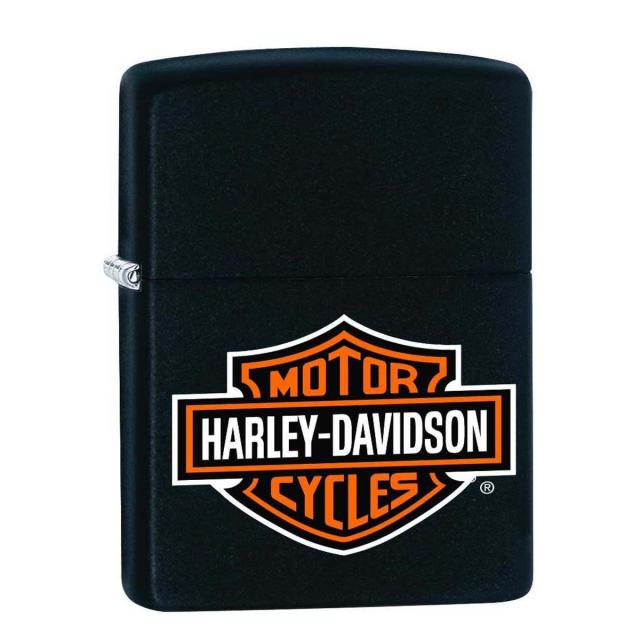 Zippo ジッポライター ハーレーダビッドソン ロゴ アメリカモデル バイク 二輪 モーターサイクル  Harley Davidson ブラックマット 218HD.H252 プレゼント 贈り物 男性 かっこいい USAモデル ブランド メール便可の通販は