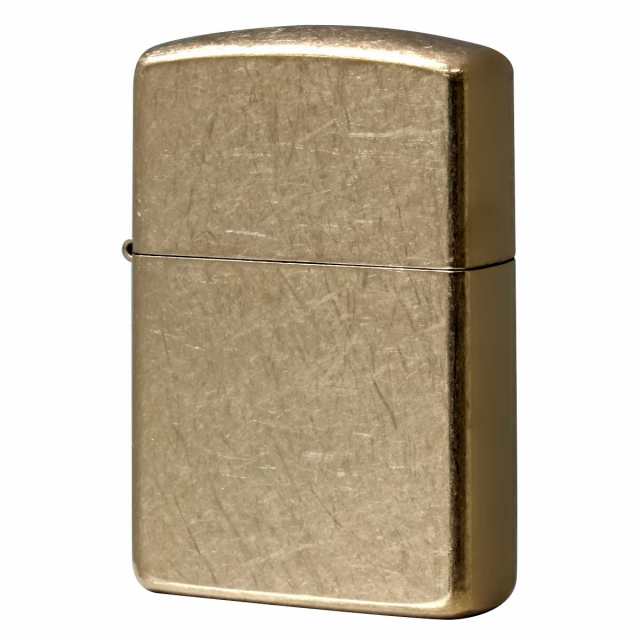 Zippo ジッポライター アーマー タンブル ブラス ARMOR Tumbled Brass 真鍮 28496 プレゼント 贈り物 男性 女性 シンプル USAモデル メール便可の通販は