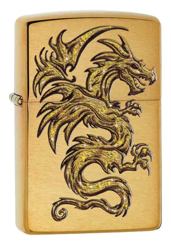 Zippo ジッポライター Gold Dragon 29725 メール便可の通販はau PAY 