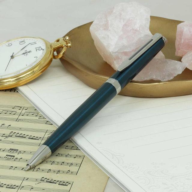 ウォーターマン（WATERMAN） メトロポリタン エッセンシャル メタリックブルーCT ボールペン S0947090 YMEX_9