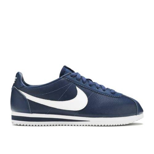 【即日発送】ナイキ NIKE クラシック コルテッツ レザー 紺色 ネイビー 白色 ホワイト 'MIDNIGHT NAVY' スニーカー メンズ 【 NIKE CORTE