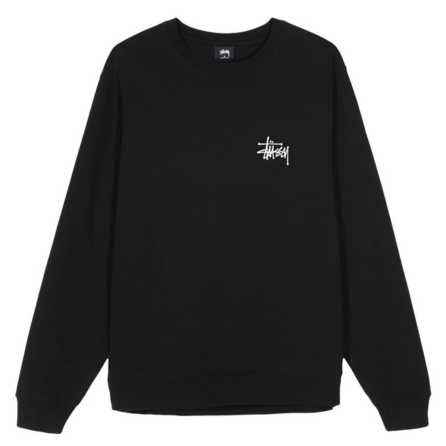 ステューシー BASIC STUSSY CREW SWEAT 1914500 裏起毛 トレーナー