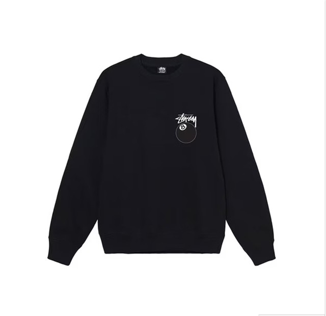 STUSSY 8 BALL CREW (1914749) ステューシー 裏起毛 スウェット