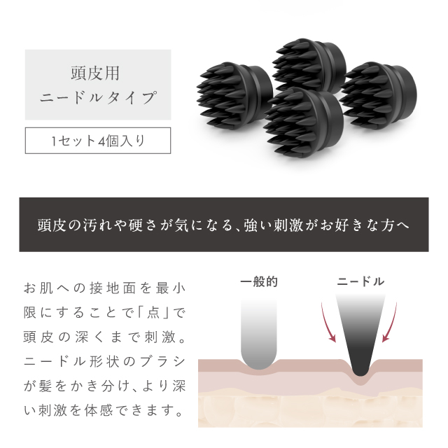 EMS HEAD SPA・EMS HEAD SPA PREMIUM専用ニードルアタッチメント