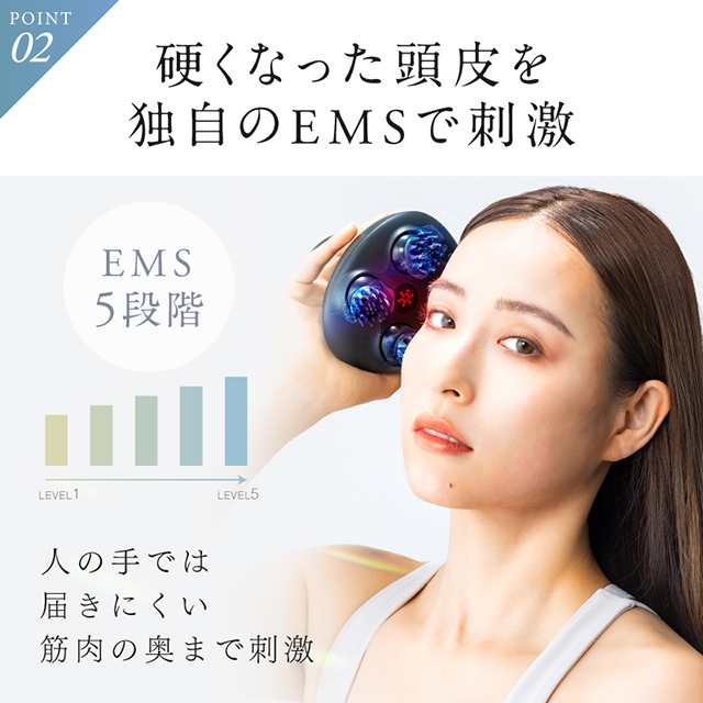 ヘッドスパ 頭皮マッサージ ヘッドマッサージ NIPLUX EMS HEAD SPA