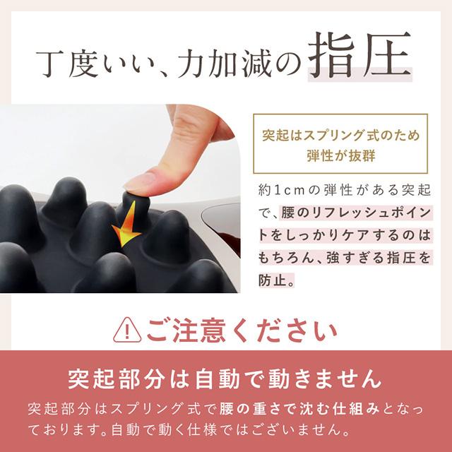 酷使腰の究極リフレッシュ 指圧ストレッチャー WAISTUPREMS 腰