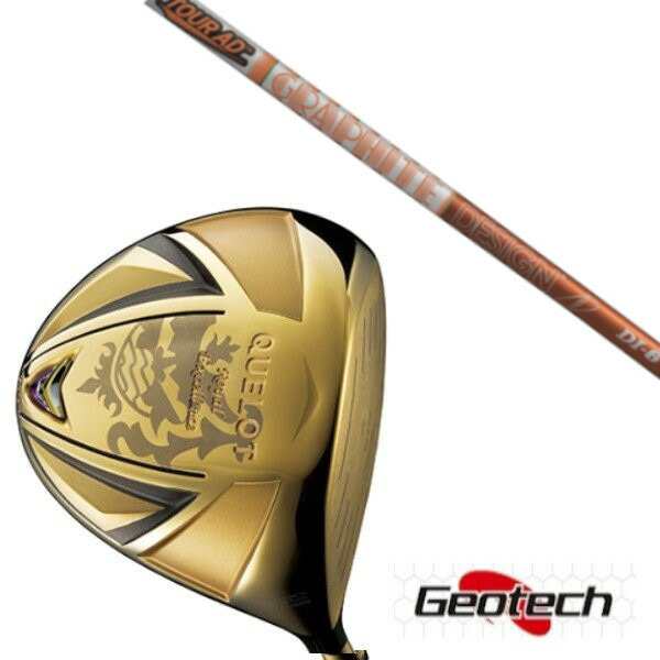 ジオテック Geotech QUELOT RE18 α-SPEC GOLD Version ドライバー グラファイトデザイン ツアー TOUR AD DI シャフト ヘッドカバー付