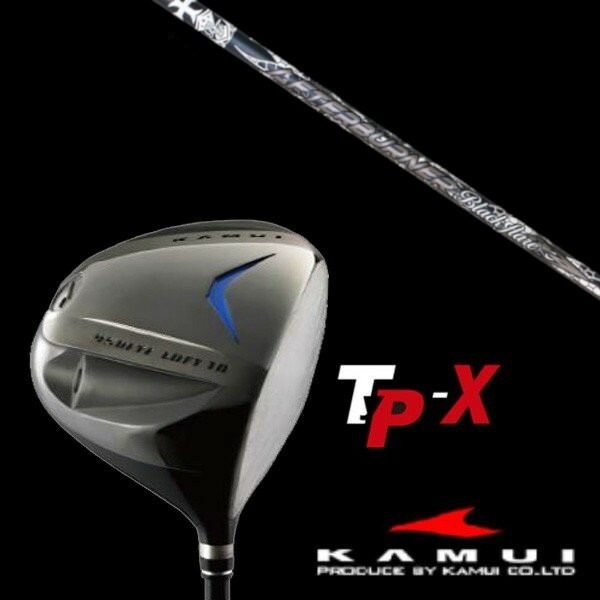 KAMUI カムイ TP-X ドライバー トリプルエックス TRPX Black flare ブラック フレア シャフト ヘッドカバー付の通販は
