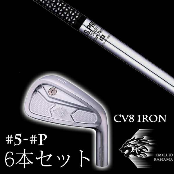 人気提案 エミリットバハマ カールヴィンソン CV8アイアン #5-PW 6本