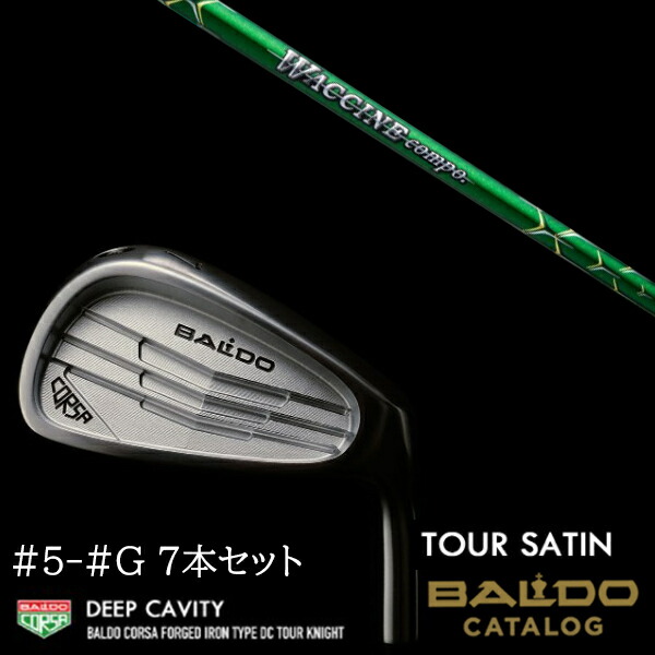 バルドコルサアイアンセット7本
