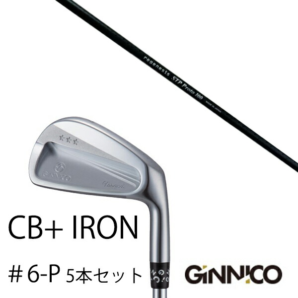 5本セット/イオンスポーツ ジニコ GINNICO CB+ Iron #6-P/クレイジー STP Proto STPプロト CRAZY/EONSPORTSの通販はアイアン単品