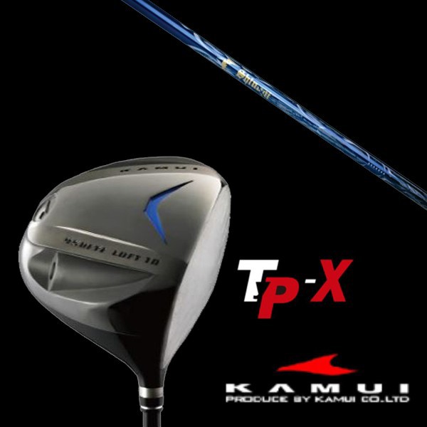 KAMUI カムイ TP-X ドライバー shinogi Athlete S-60 シャフト ヘッドカバー付