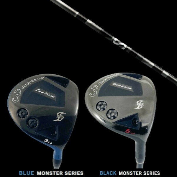 waoww BLUE/BLACK MONSTER SERIES RV-555 Type-S FAIRWAY WOOD//ワオ/ブルー/ブラック モンスター シリーズ/フェアウェイウッド タイプエ