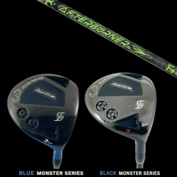 waoww BLUE/BLACK MONSTER SERIES RV-555 Type-S FAIRWAY WOOD//ワオ/ブルー/ブラック モンスター シリーズ/フェアウェイウッド タイプエ