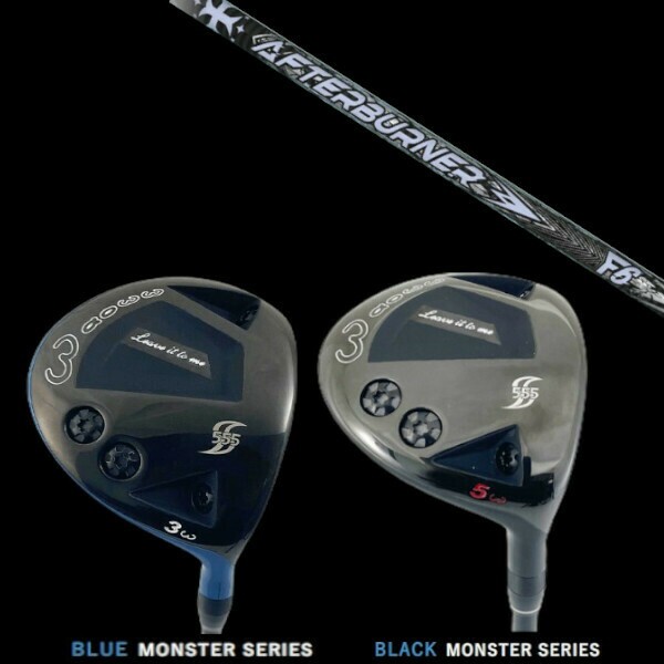 waoww BLUE/BLACK MONSTER SERIES RV-555 Type-S FAIRWAY WOOD//ワオ/ブルー/ブラック モンスター シリーズ/フェアウェイウッド タイプエ