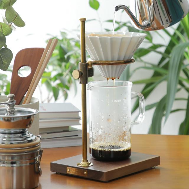 コーヒーレジストリー クラークポーオーバースタンド ドリッパースタンド ドリップスタンド ハンドドリップ コーヒー好き 珈琲 真鍮 ブラス 正規品 newitem