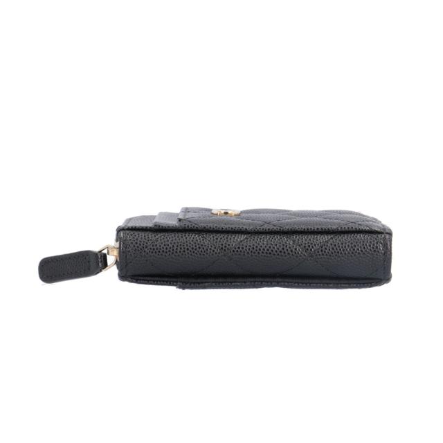 シャネル コインケース キャビアスキン レディース CHANEL 中古 R&Kリサイクルキング_2