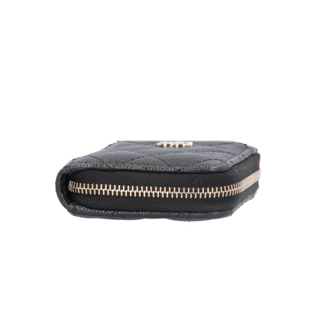 シャネル コインケース キャビアスキン レディース CHANEL 中古 R&Kリサイクルキング_3