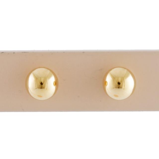 丸玉 4mm ボール ピアス 18金 K18ゴールド レディース   新品 R&amp;Kリサイクルキング_2