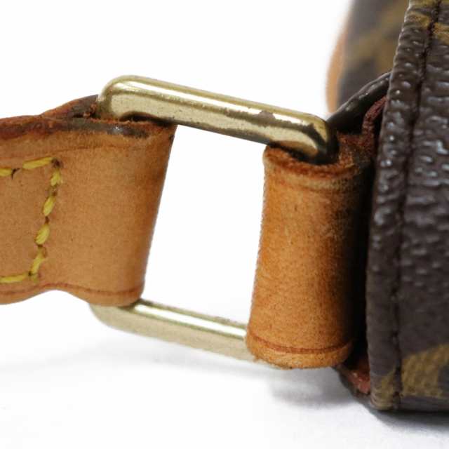 ルイヴィトン LOUIS VUITTON ミュゼットサルサ モノグラム ショルダーバッグ ブラウン レディース 中古