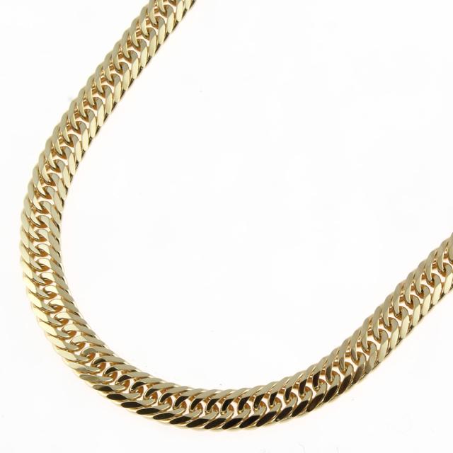 喜平 ネックレス 約30g 8面トリプル 8DCT 60cm 留め具中折れ式 ネックレス 18金 K18ゴールド ユニセックス ホールマーク刻印  新品配達転送不可 R&Kリサイクルキング
