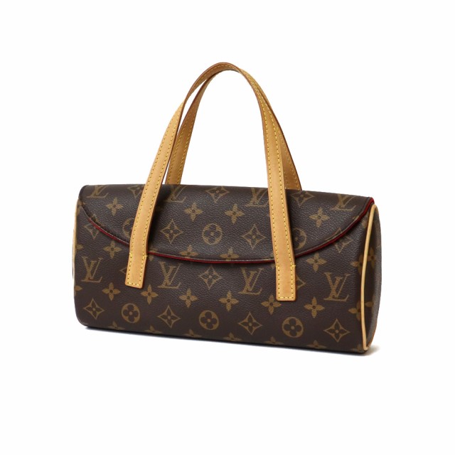 ルイヴィトン LOUIS VUITTON ソナチネ モノグラムキャンバス ハンドバッグ ブラウン レディース 中古