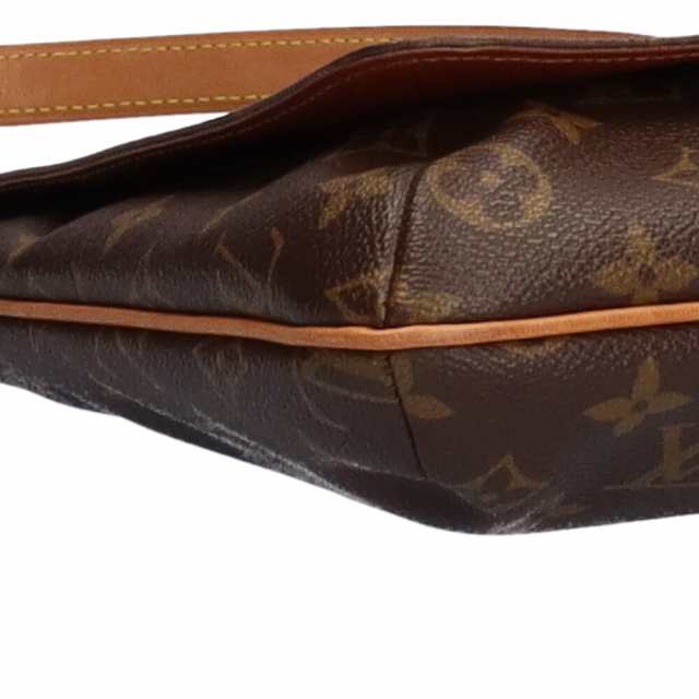 ルイヴィトン LOUIS VUITTON ミュゼットサルサ モノグラム ショルダーバッグ ブラウン レディース 中古