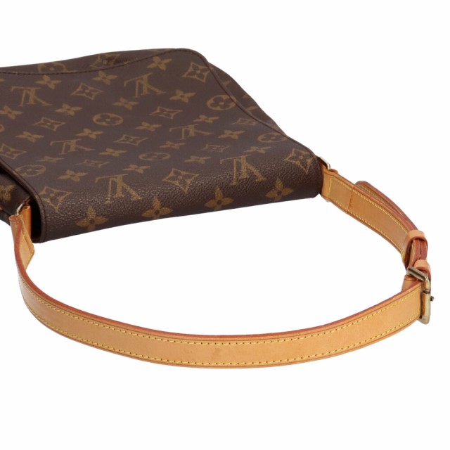 ルイヴィトン LOUIS VUITTON ミュゼットサルサ モノグラム ショルダーバッグ ブラウン レディース 中古